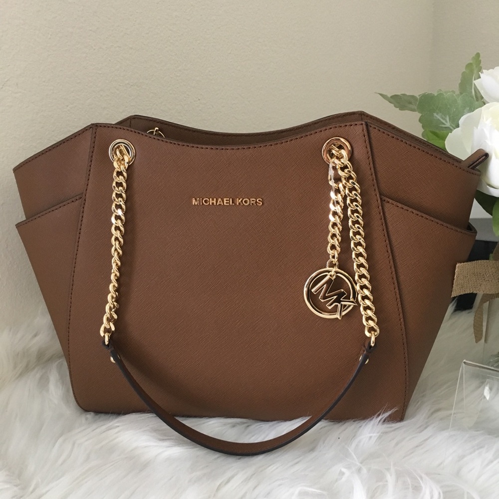 Michael Kors Large chain tote bag &matching wallet - Picture 3 of 7